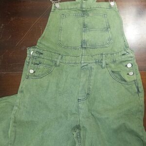 Green Wide Leg Jumpsuit